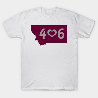 406 : Missoula, Montana T-Shirt